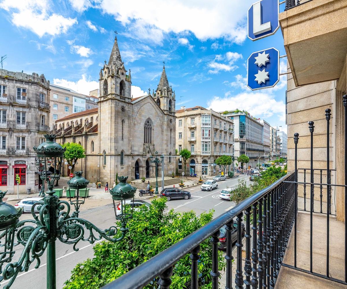 Hotel Atlantico Vigo Kültér fotó
